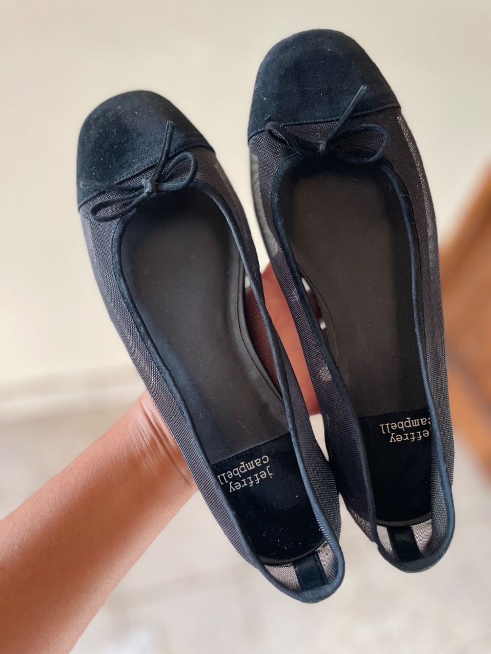Jeffrey Campbell Releve mesh ballet flats - Picture 5 of 8